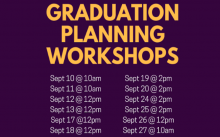 graduate planning workshops