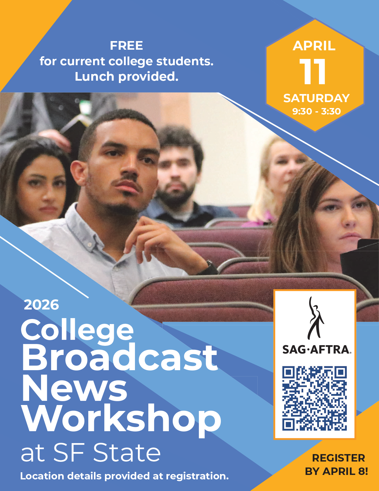 Flyer for this SAG-AFTRA workshop