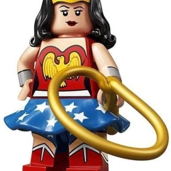 picture is Wonder Woman as a Lego figure